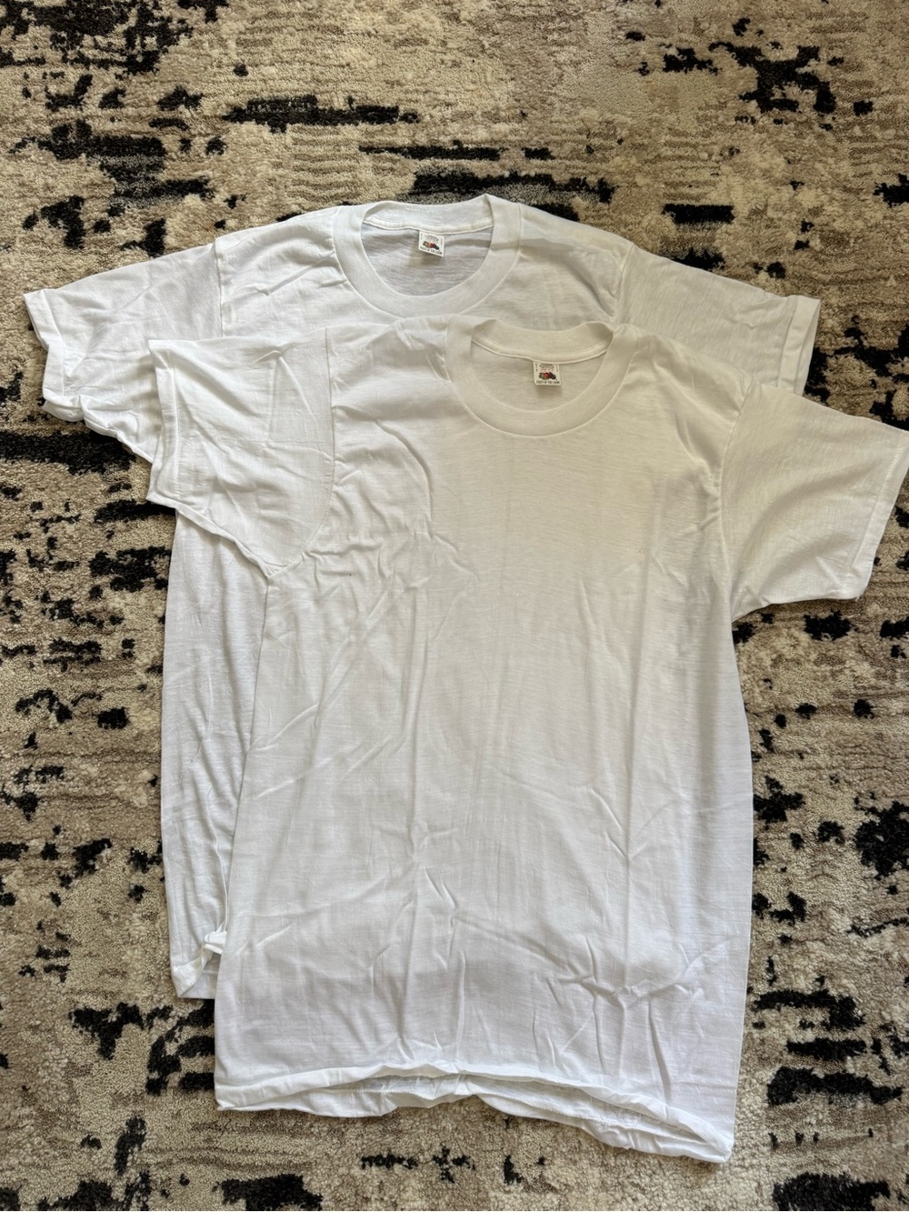 Vintage fruit of the loom undershirts 2